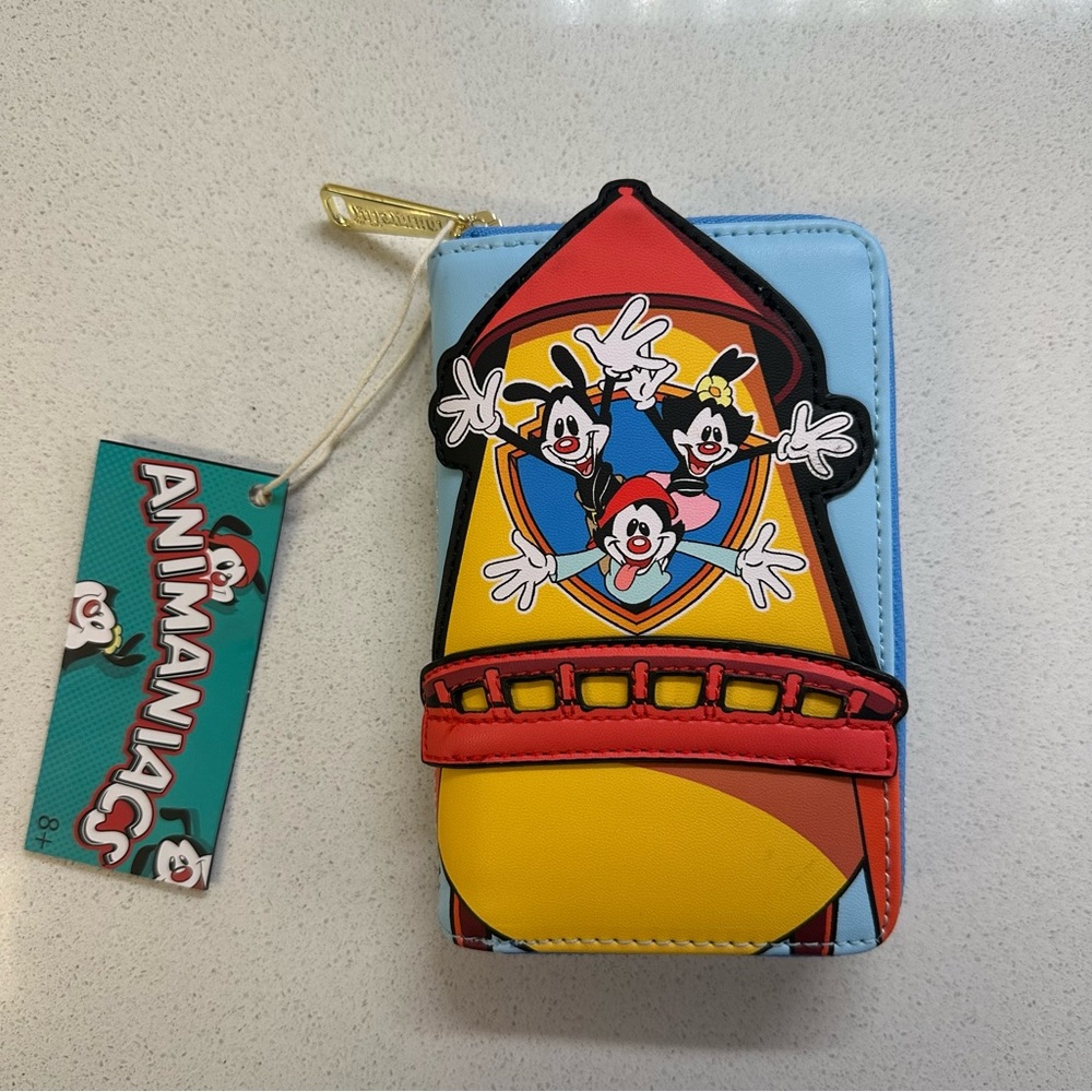 Loungefly Licensed Warner Bros. Tower Animaniacs Zip-Around Wallet